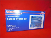 Westward 57pc socket set SAE/Metric