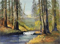 Original Landscape Framed Painting