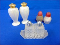 (3) Salt & Pepper Shakers ( Inc. Nippon )