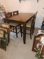 TABLE AND 4 CHAIRS