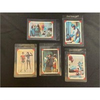 (5) 1966 Topps Batman Cards In Nice Shape