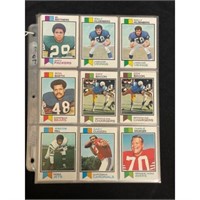 (54) 1973 Topps Football Cards