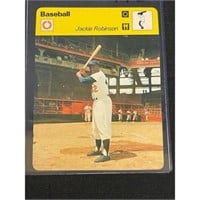 1970's Jackie Robinson Sportscaster Card