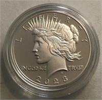 2023-S Peace Dollar