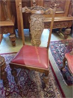 Highly Carved Matching Side Chairs