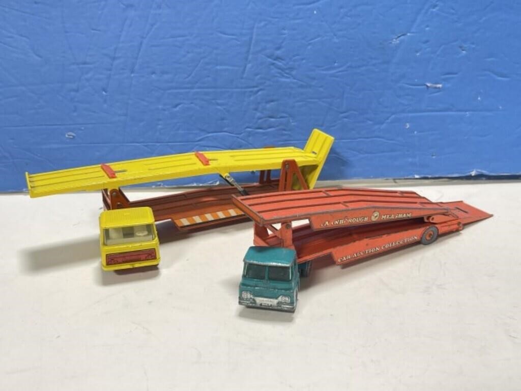 Pair of Matchbox Car Transports