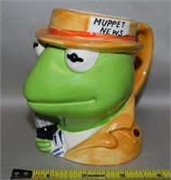 Vtg Tastesetter by Sigma Ceramic Kermit Frog Mug