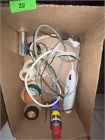 EXTENSION CORDS, SURGE PROTECTOR, TAPE, STRING ETC