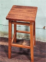 Wooden Barstool