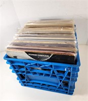GUC Crate of Approximately 68 Vinyl Records