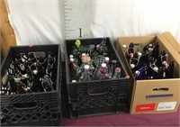 55 Growlers/Bottles, Some Are Liquor Bottles