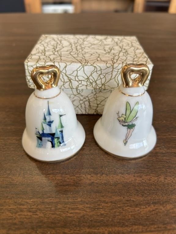 70's Disneyland Bell Shaped Salt & Pepper Shakers