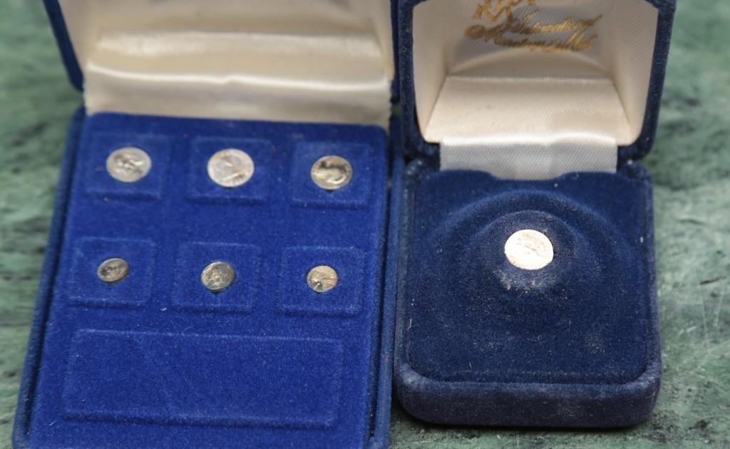 Miniature US Sterling Coin Collection +