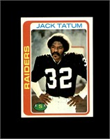 1978 Topps #28 Jack Tatum NRMT to NM-MT+