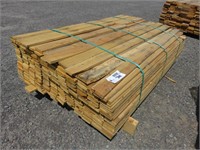 Appx (280) 1/2" x  3 1/2" x 6' Lumber, Cut Outs