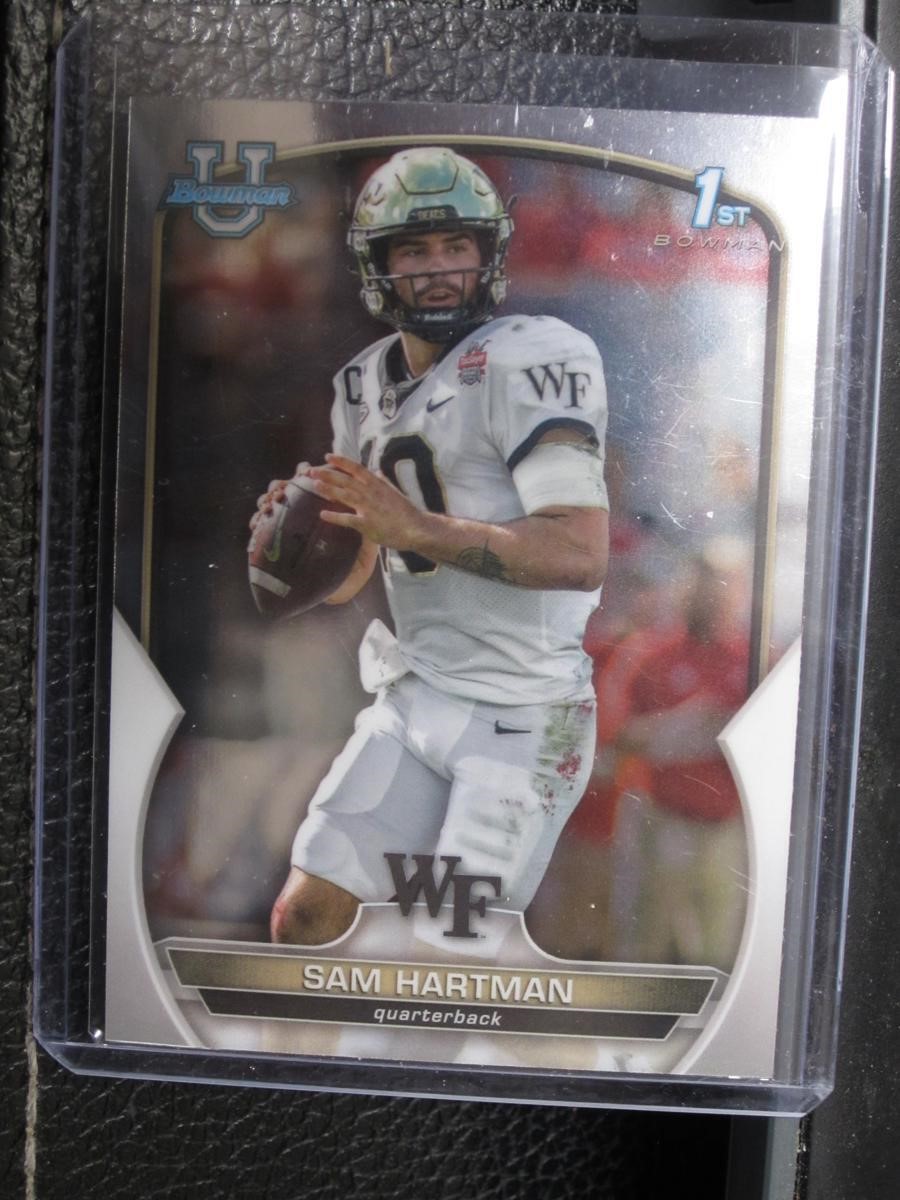 2022 BOWMAN CHROME SAM HARTMAN 1ST RC