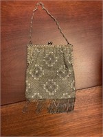 Antique French beaded purse