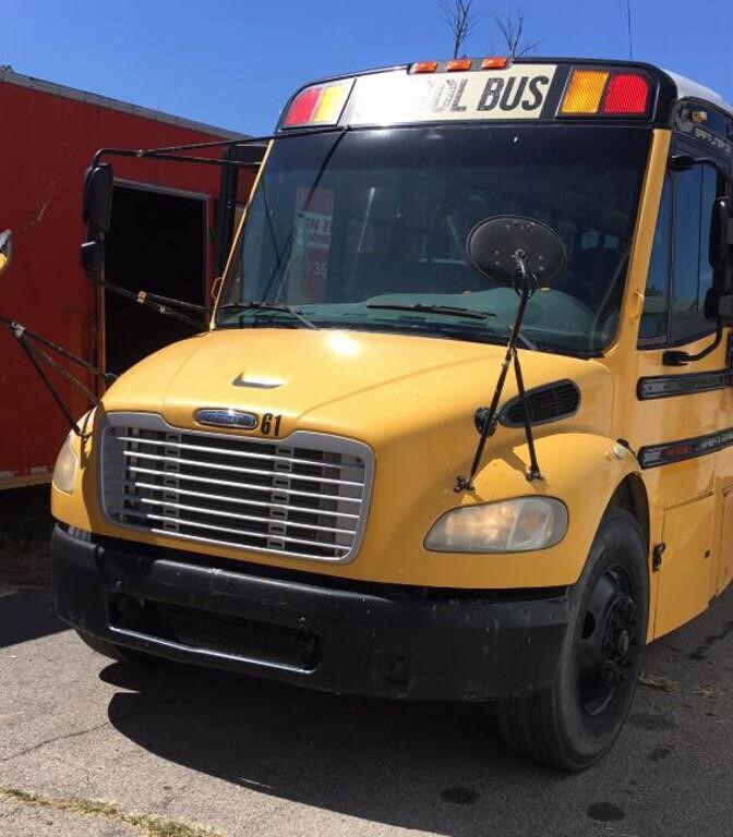 Online Surplus school bus auction