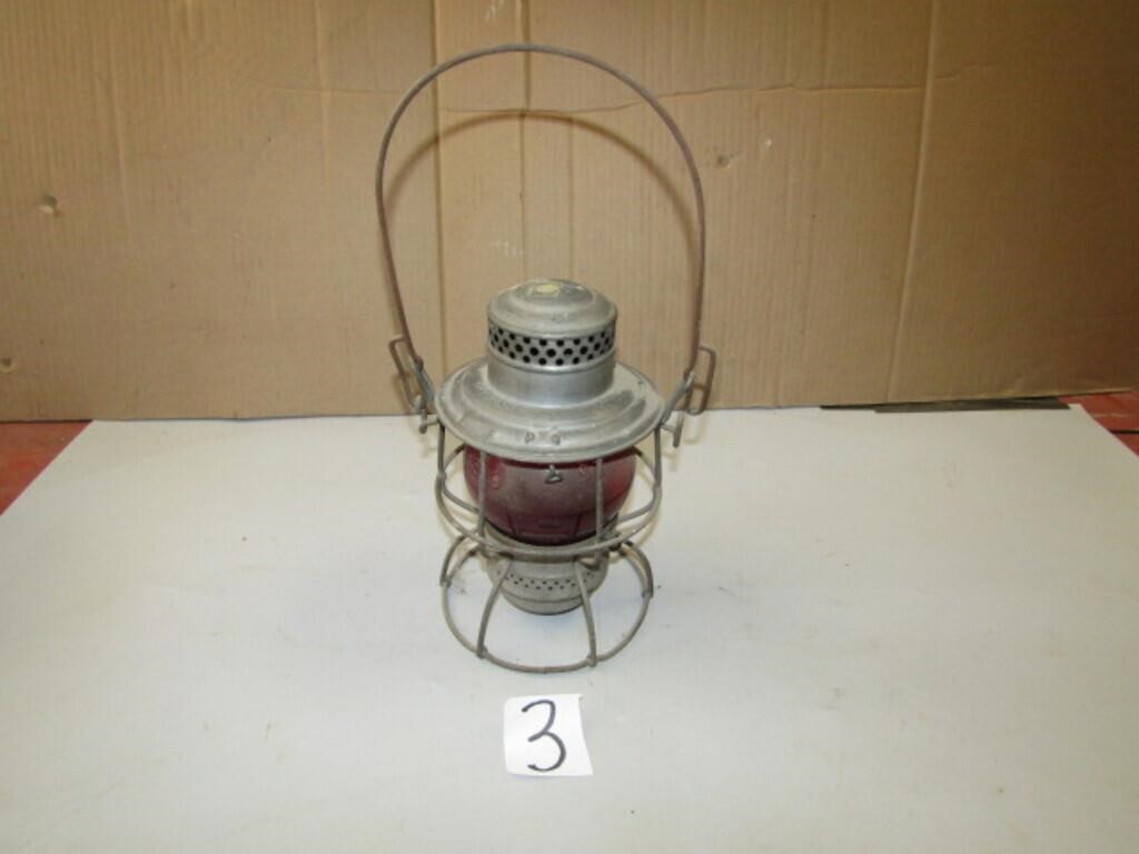 ICRR RR LANTERN W/ RED GLOBE