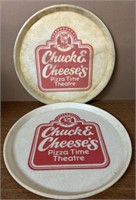 Vintage Chuck E Cheese Pizza Pans