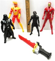 Action Figures w/Toy Knife,Star Wars,Robo