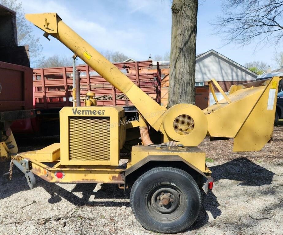 Vermeer 1600 Towable Wood Chipper - Forestry