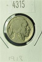 1918 Buffalo Nickel G4 Condition