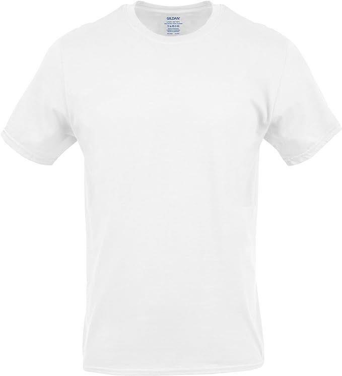 Mens Crew T-shirts 3Pcs  XL-White