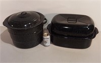 Large Enamel Canning Pot & Roaster