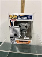 Funko Pop #224 Doctor Who Cyberman-poor box