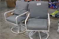 2 OUTDOOR PATIO CHAIRS