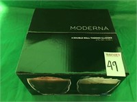 MODERNA-4 DOUBLE-WALL THERMO GLASSES 2 FL O