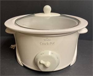 Rival Crock Pot Model 5060 Stoneware Slow Cooker