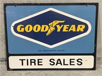 GOODYEAR TIRE SERVICE Double Sided Screen Print