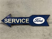 FORD SERVICE Metal Arrow Sign - 1060 x 305