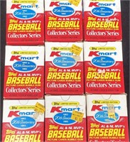 (9) Topps Kmart Collectors Series Baseball Cards