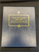 1917-1995S Lincoln Penny Whitman Classic Album