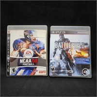 PS3 NCAA08 Football & Battlefield 4