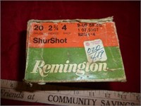 Remington 20ga No. 4 Shot Shells - 25rds