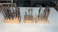 Various Sized Drill Bits & Spade Drill Bits
