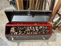 Craftsman Tool Box w/ Brass Fittings & Other Misc.