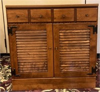 Ethan Allen Double Door Cabinet w/ Drawer