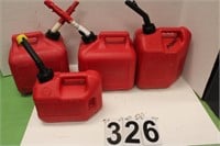 4 Gas Cans (No Shipping)