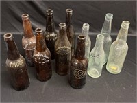 Large Quantity of Vintage Beer Bottles