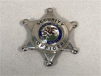 State of Illnois Security Officer badge