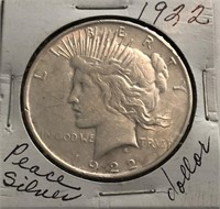 1922-P Peace Dollar