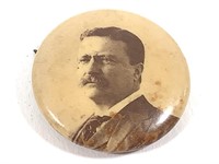1904 Teddy Roosevelt Political Campaign Button
