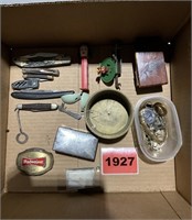 Assorted Knives, Jewelry, Etc.