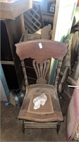 Lot of Wooden Chairs and Lumber Wood