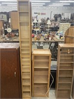 3 storage shelves